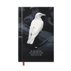 Stylish youth calendar WHITE RAVEN 2026/2027