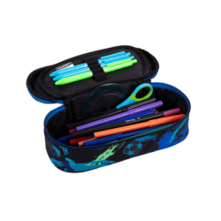 Pencil Case COOLPACK CAMPUS FOOTBALL 23x10x6cm, multicolored