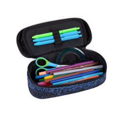 Pencil case COOLPACK CAMPUS 23x10x6cm, blue color