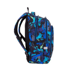 Kuprinė COOLPACK PRIME PRO FOOTBALL 16", marga, mėlynos spalvos