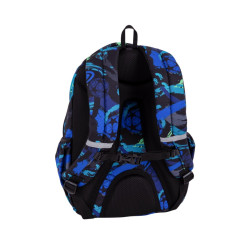 Backpack COOLPACK PRIME PRO FOOTBALL 16", multicolored, blue color