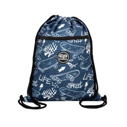 Sportswear bag COOLPACK STREET LIFE 33x40cm, blue color