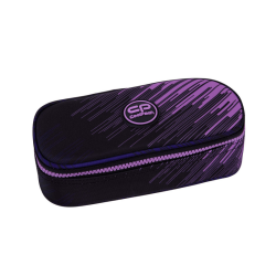 Pencil case COOLPACK CAMPUS 23x10x6cm, multicolored, purple color
