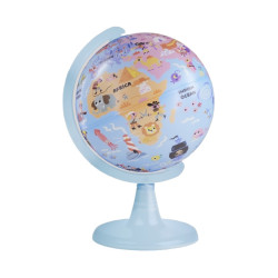 Gaublys PIRATES 15cm + 54 detalių dėlionė