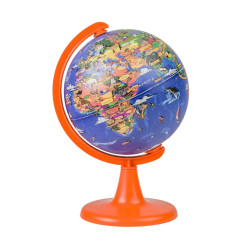 Gaublys MY WORLD 15cm + 100 detalių dėlionė