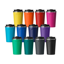 Thermal mug NORDIC 350ml, purple color