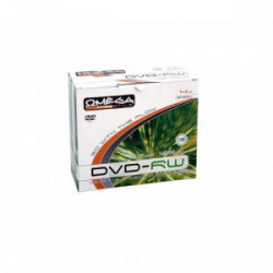 Diskas DVD-RW OMEGA FREESTYLE 4,7GB 4X SLIM