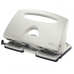 Hole punch LEITZ 4-hole, grey