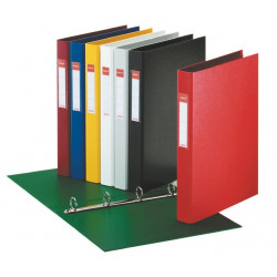 Ring binder A4/35 mm 4Q ESSELTE, red color