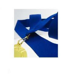 Ribbon for medal 22mm blue color