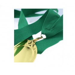 Ribbon for medal 22mm green color