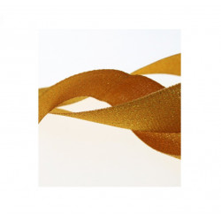 Ribbon for medal 22mm gold color