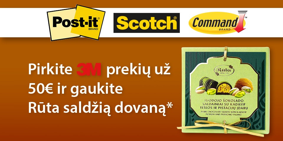 3M prekių akcija