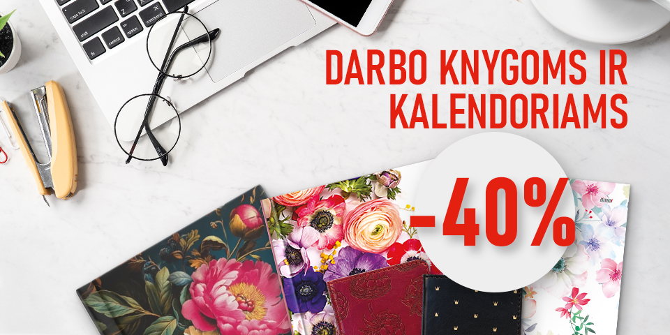 Darbo knygų akcija
