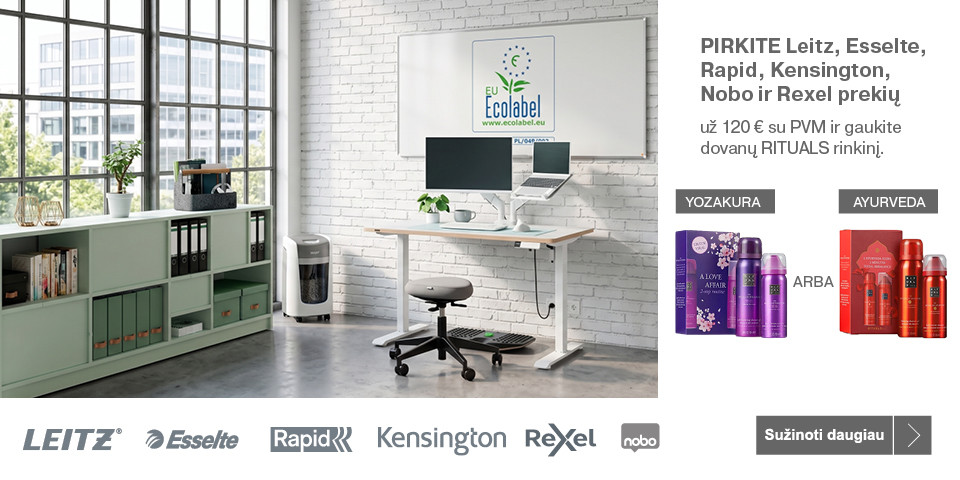 Esselte, Leitz, Nobo, Rapid, Rexel, Kensington